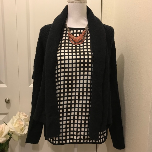 J. CREW Geometric Checkered Blouse - Picture 1 of 7